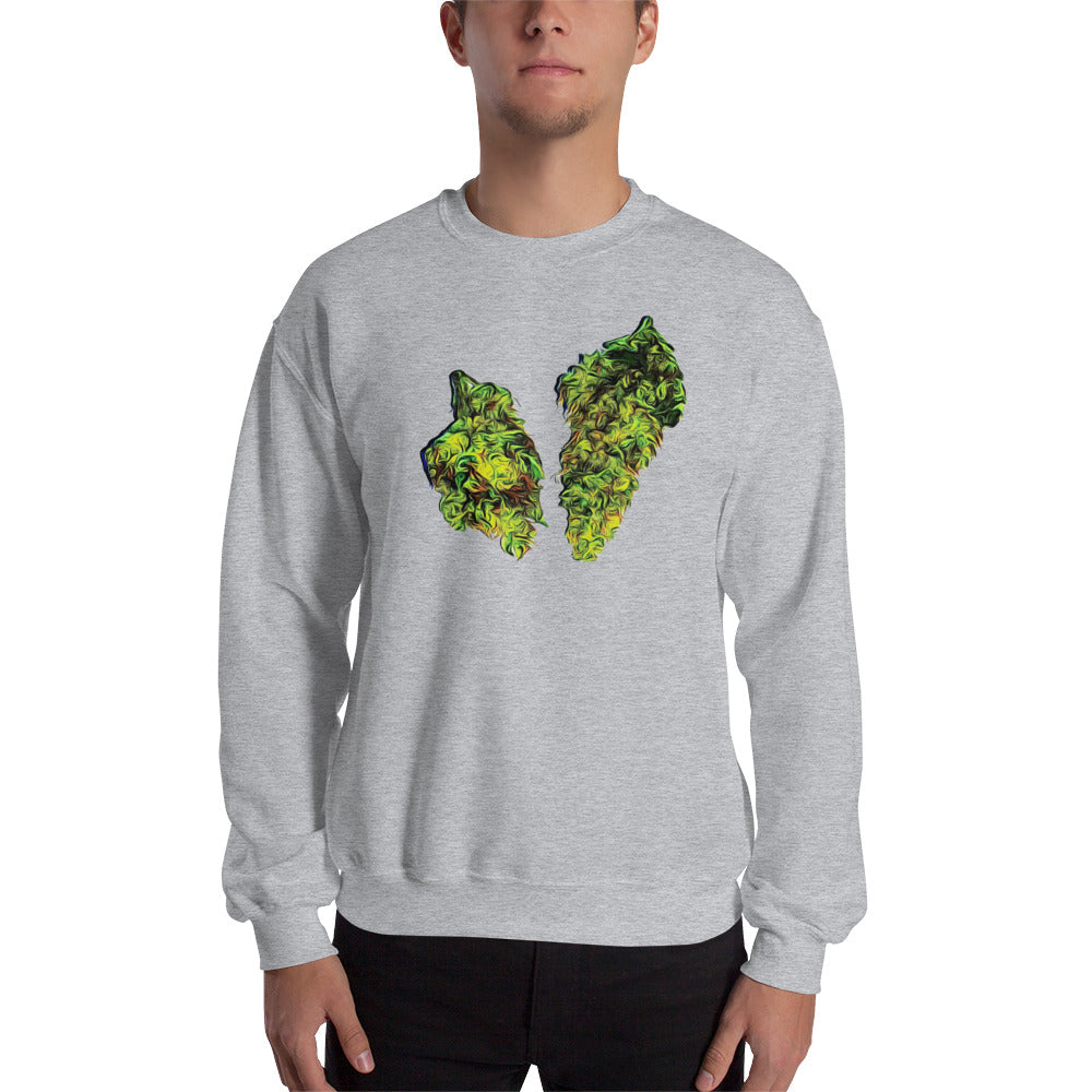 Homegrown Cannabis Flowers Unisex Sweatshirt