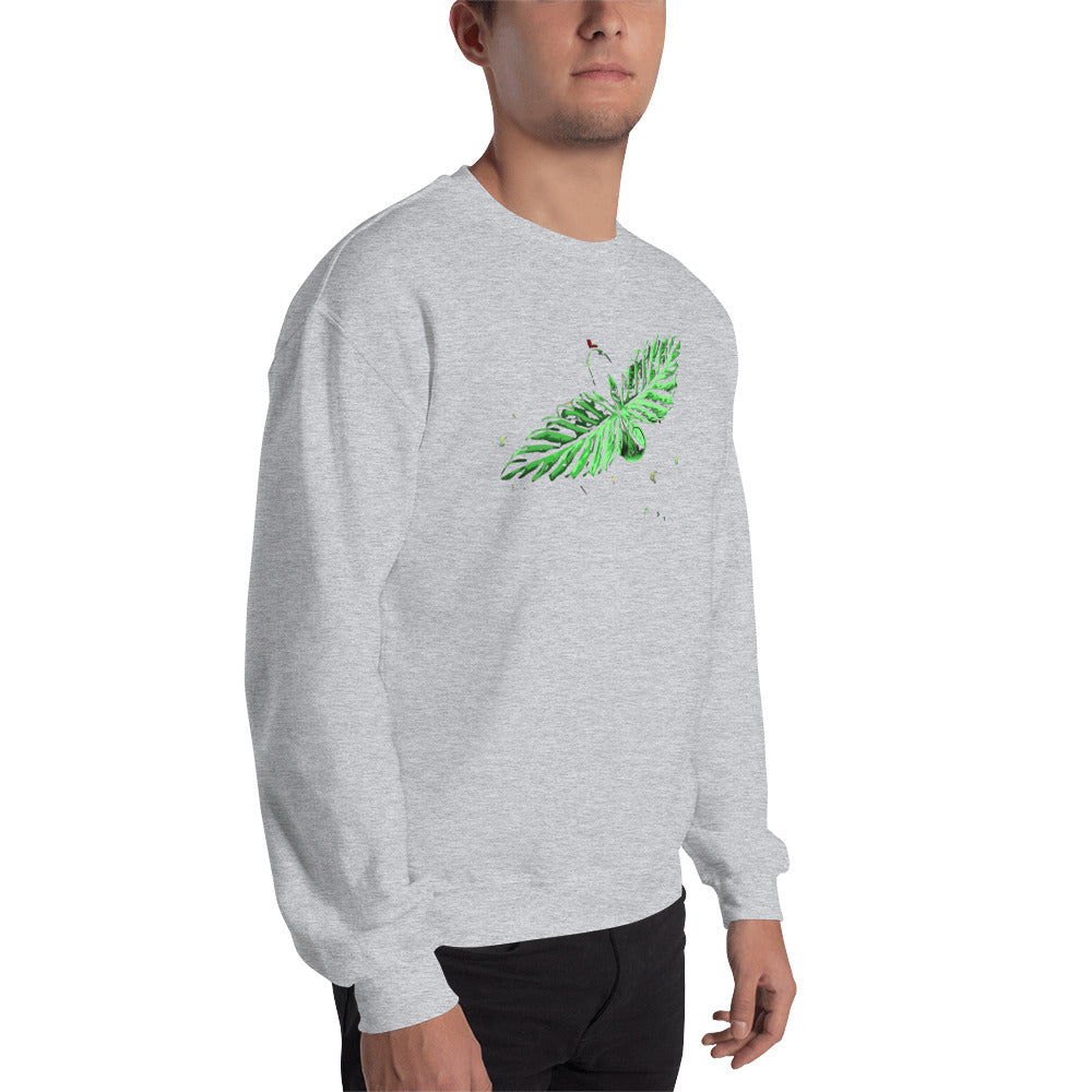 Young Cannabis Plant Unisex Sweatshirt