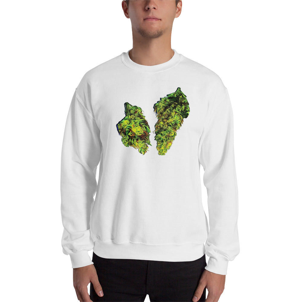 Homegrown Cannabis Flowers Unisex Sweatshirt