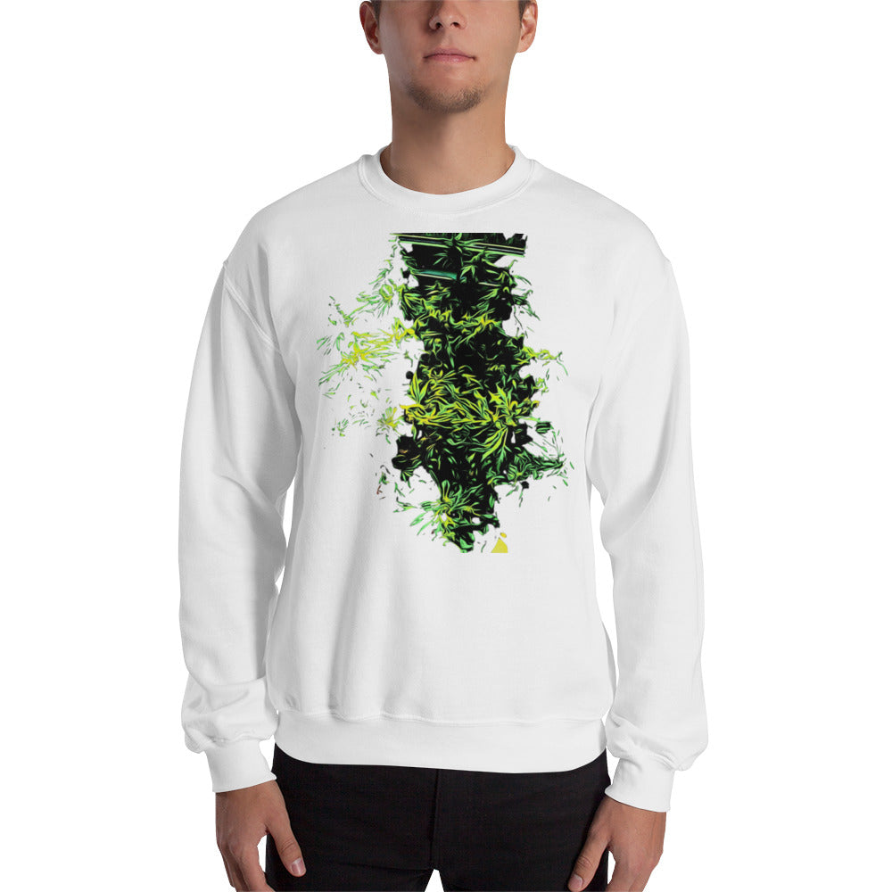 Monster Bush Cannabis Plant Unisex Sweatshirt