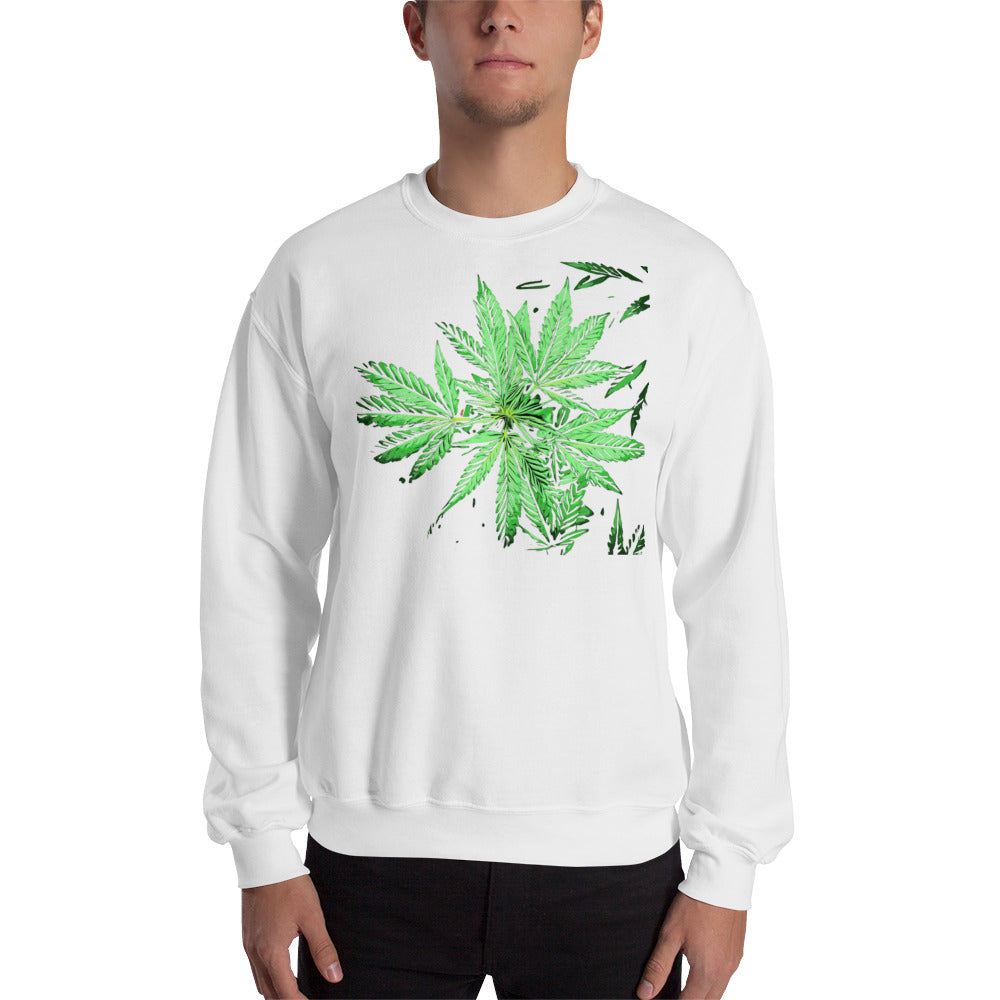 Early Flowering Cannabis Plant Unisex Sweatshirt
