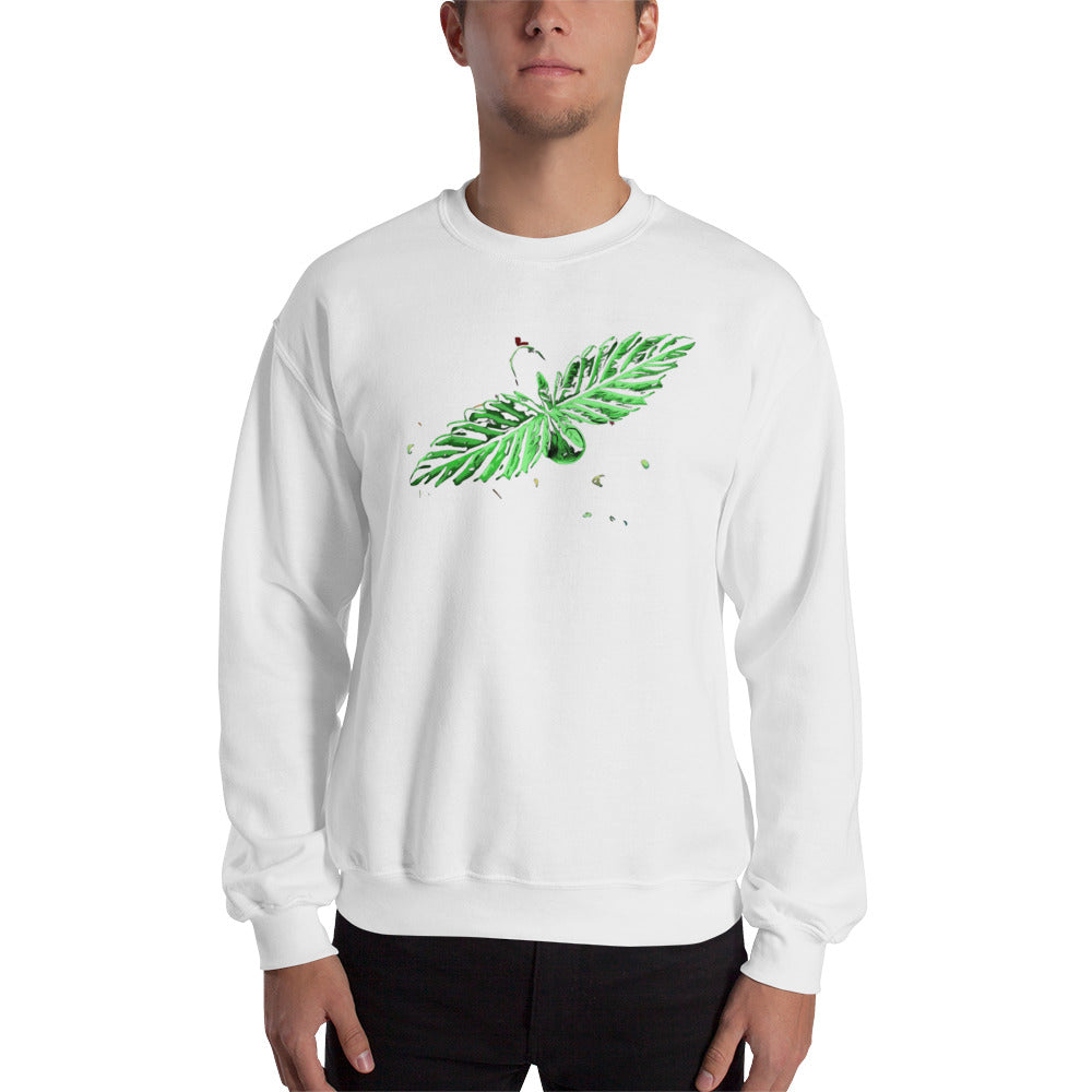 Young Cannabis Plant Unisex Sweatshirt