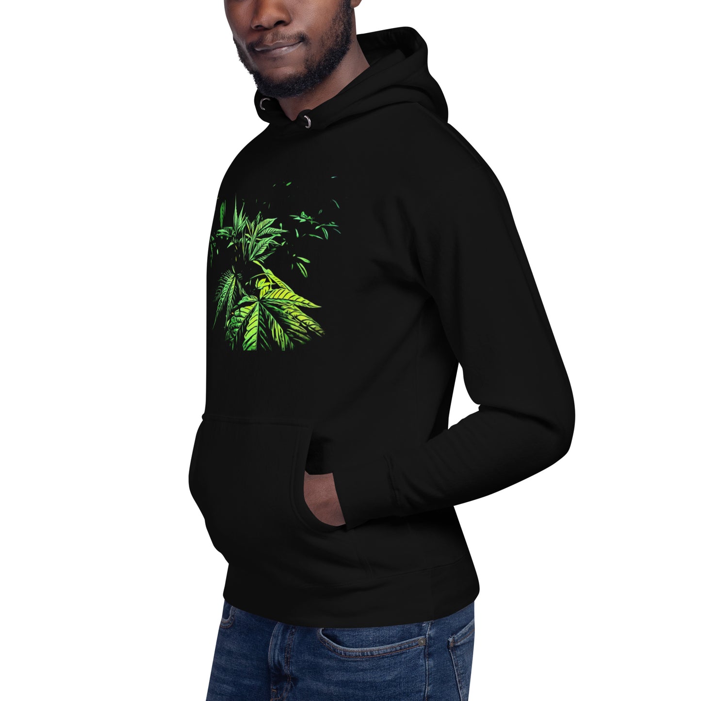 Praying Cannabis Plant Unisex Hoodie