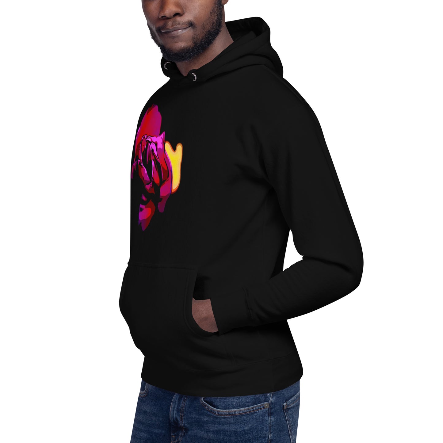 Purple Tulip Flower Unisex Hoodie