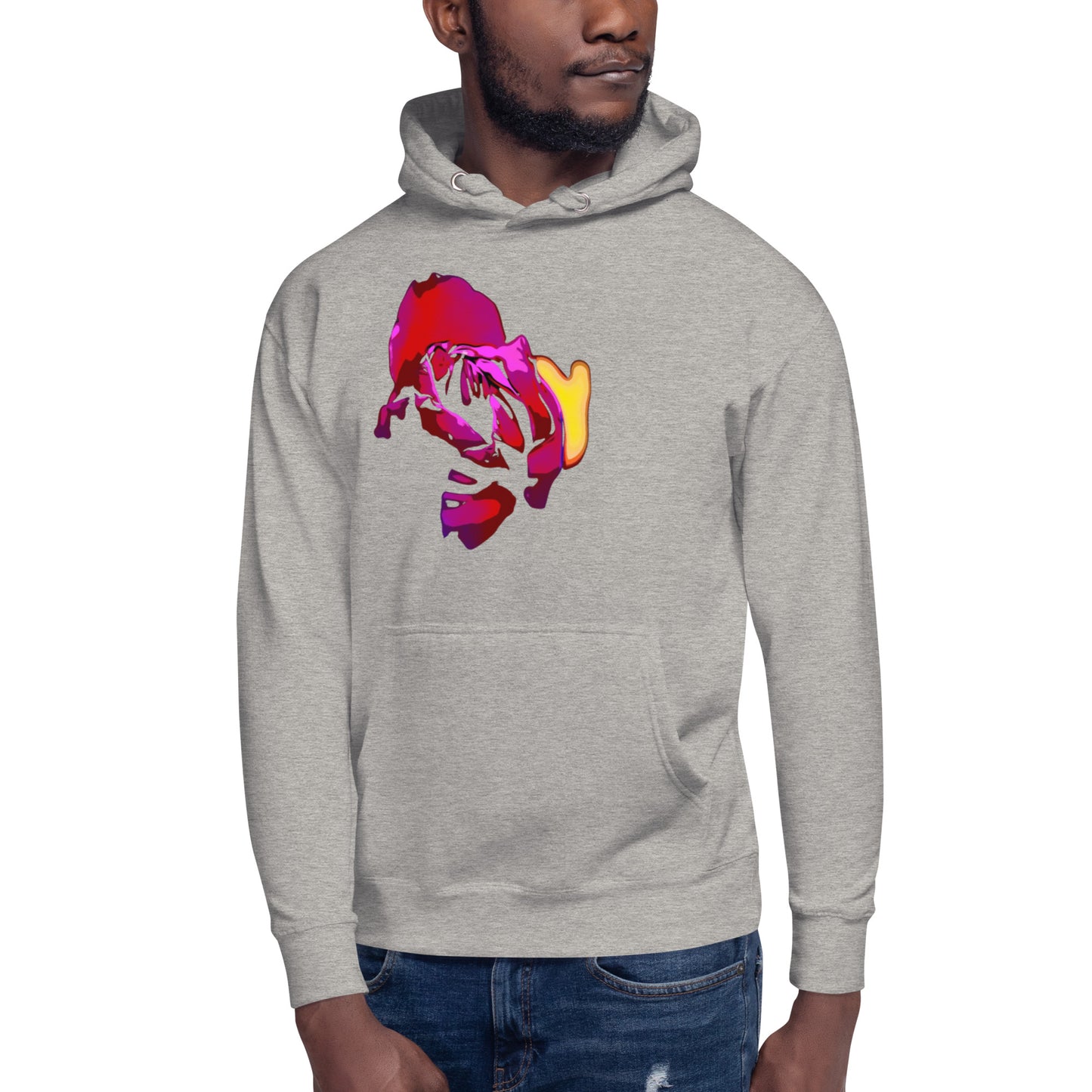 Purple Tulip Flower Unisex Hoodie