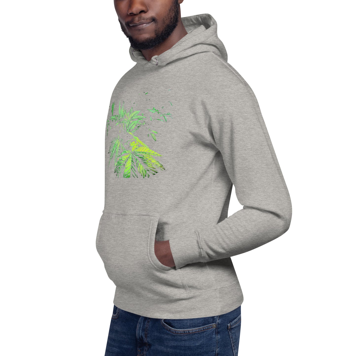Praying Cannabis Plant Unisex Hoodie
