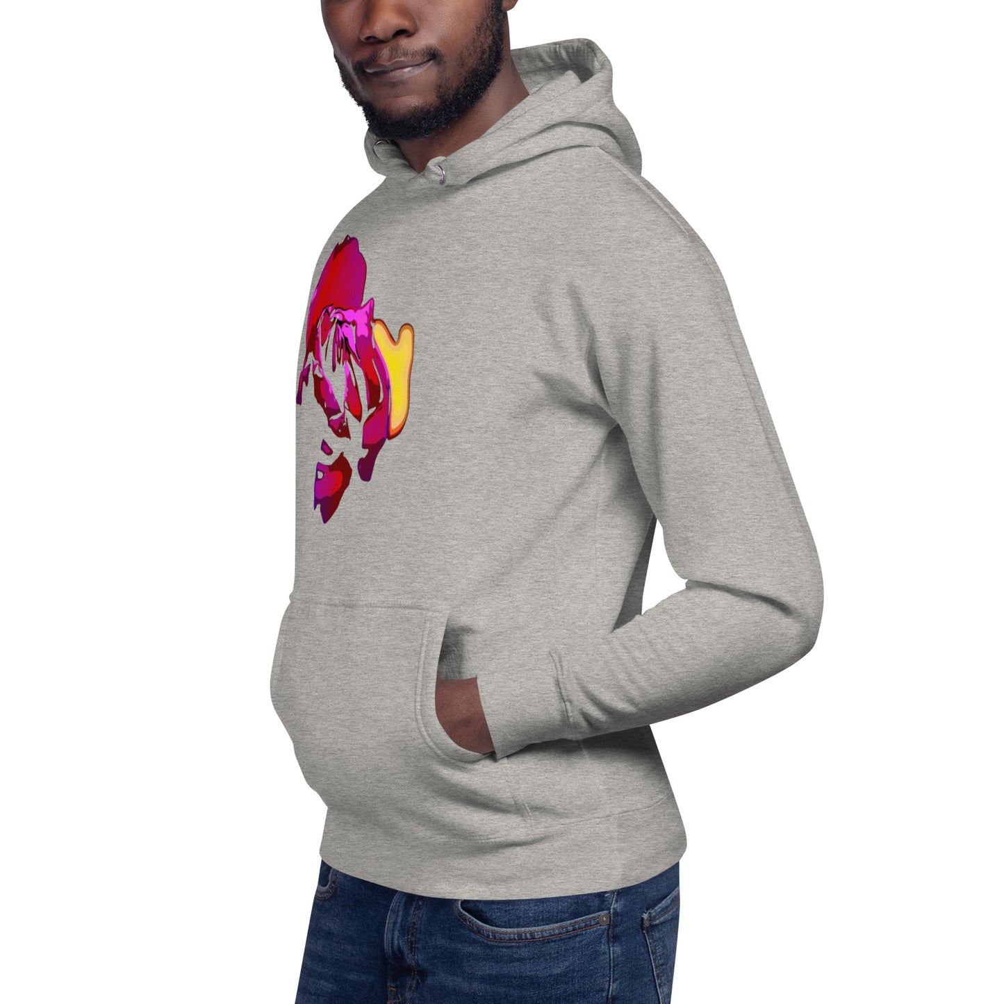 Purple Tulip Flower Unisex Hoodie