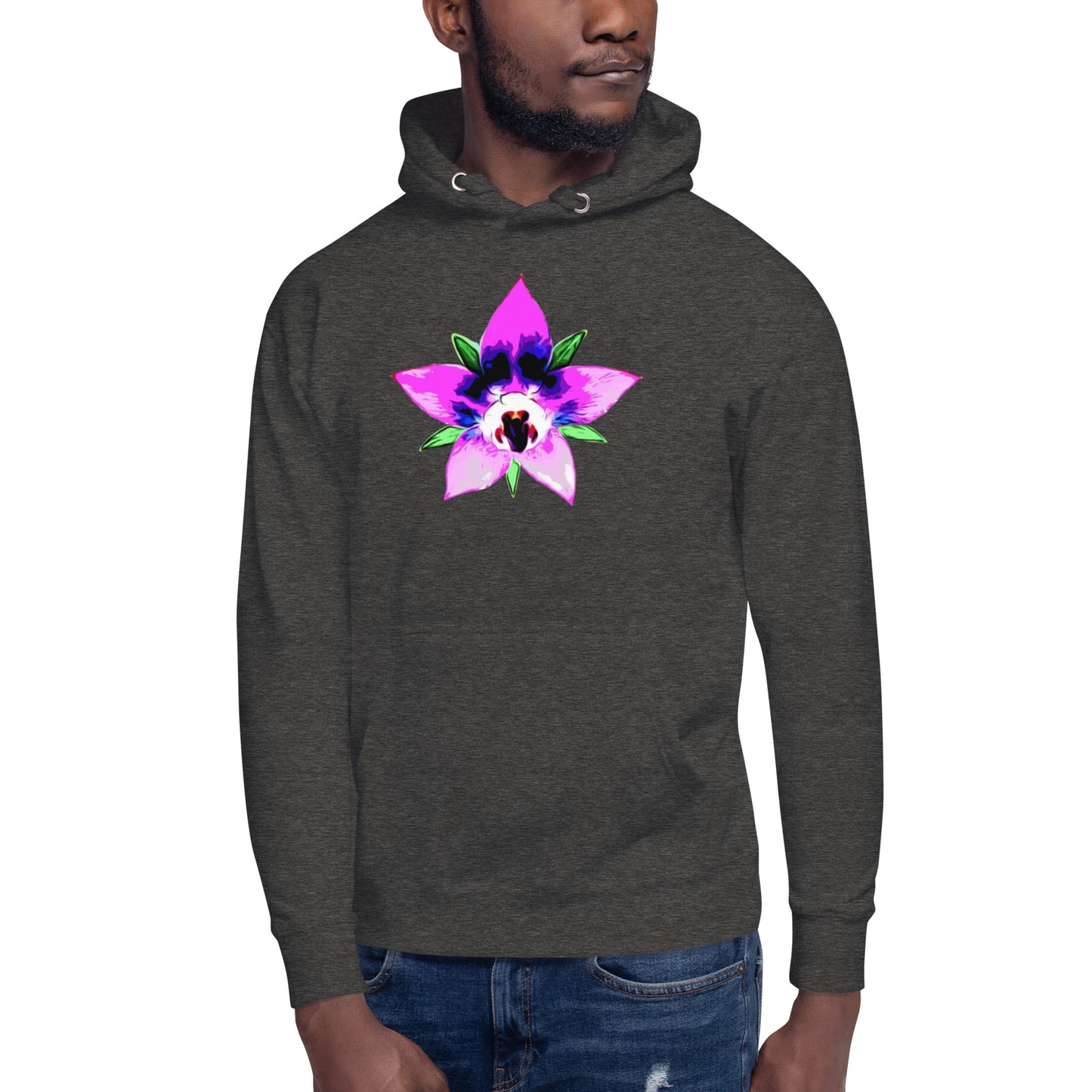 Pink Starflower Unisex Hoodie