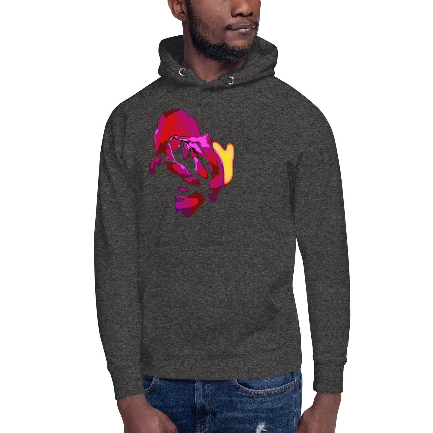 Purple Tulip Flower Unisex Hoodie