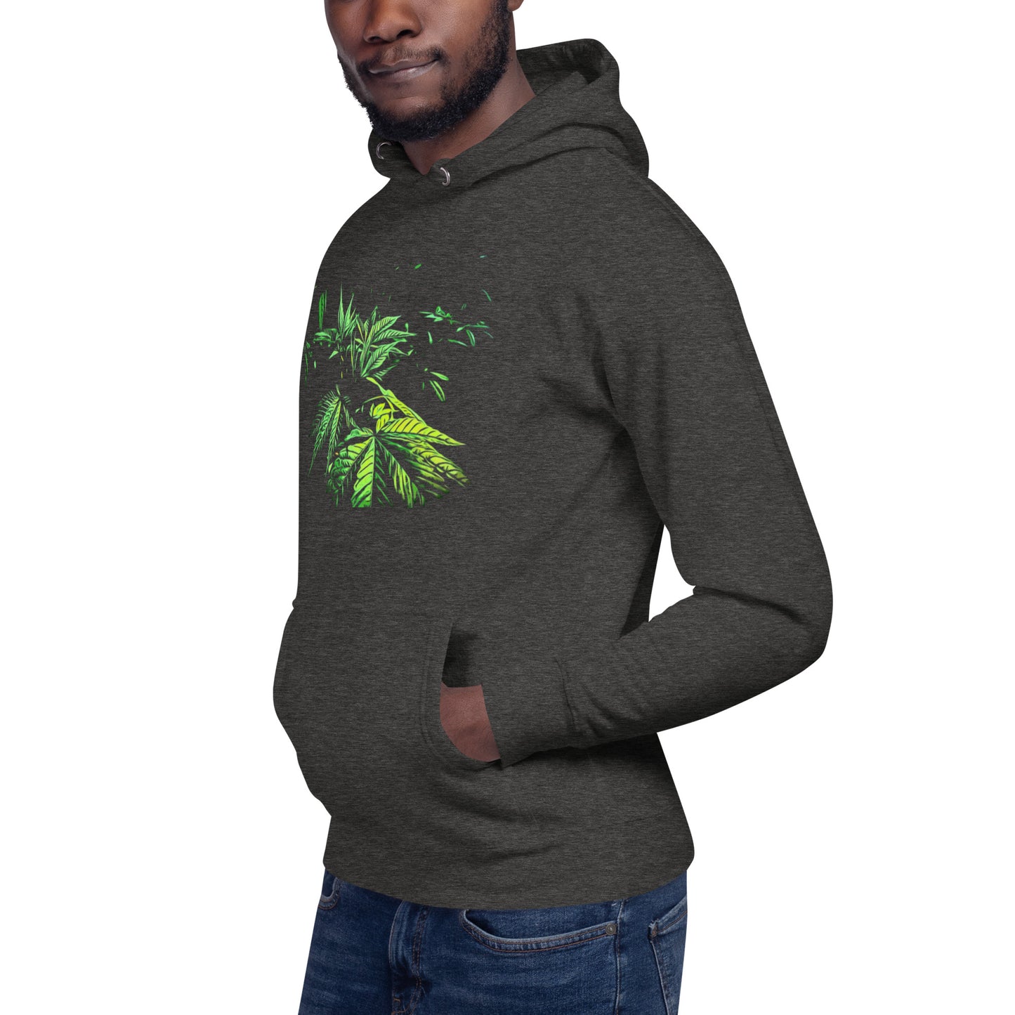 Praying Cannabis Plant Unisex Hoodie