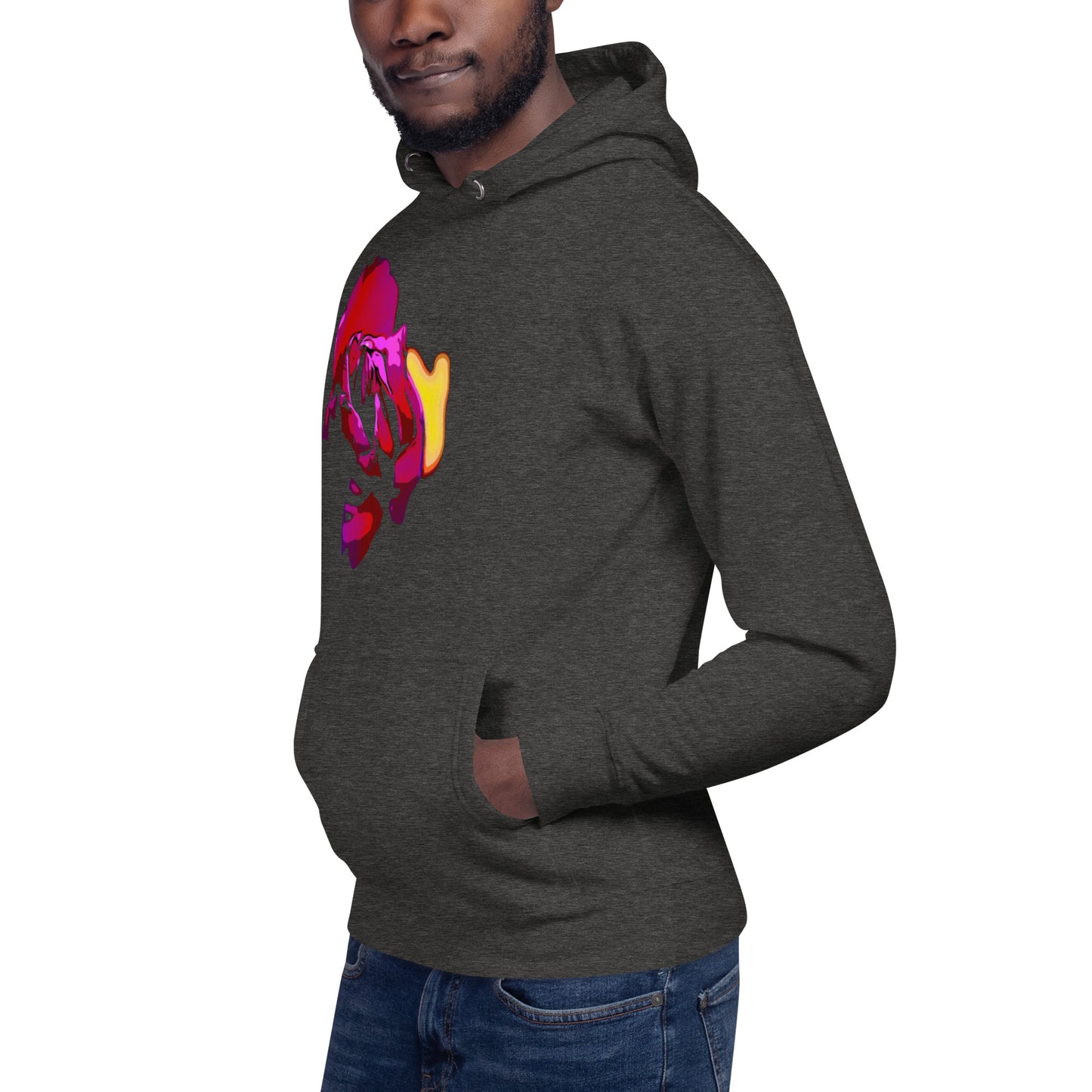Purple Tulip Flower Unisex Hoodie