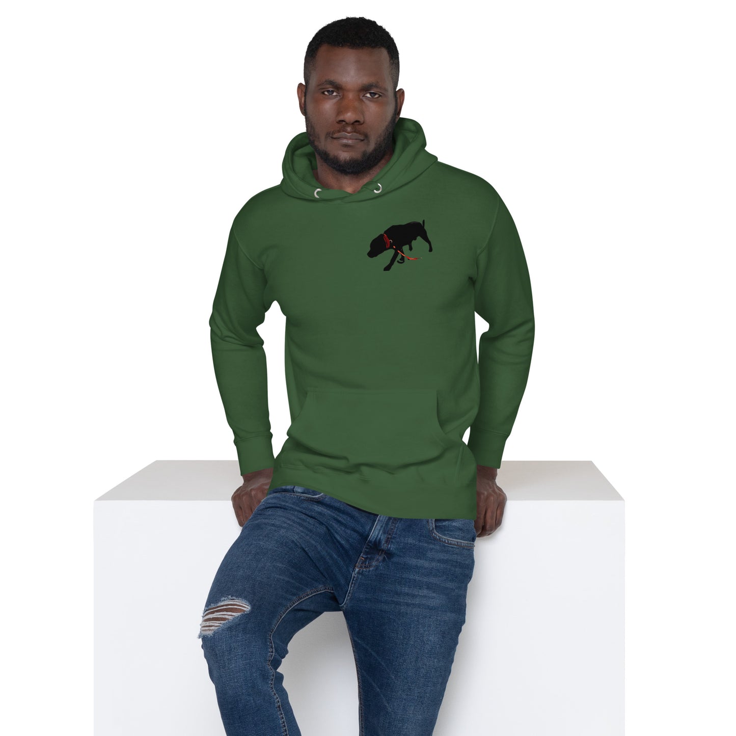 Walking Dog Unisex Hoodie