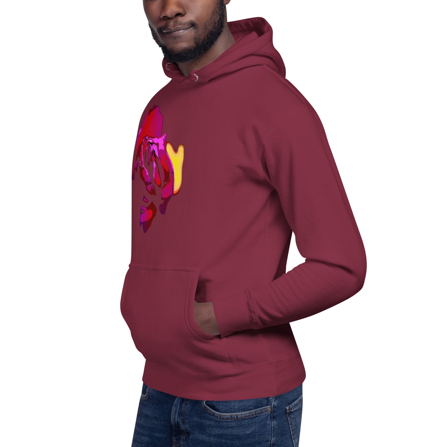Purple Tulip Flower Unisex Hoodie