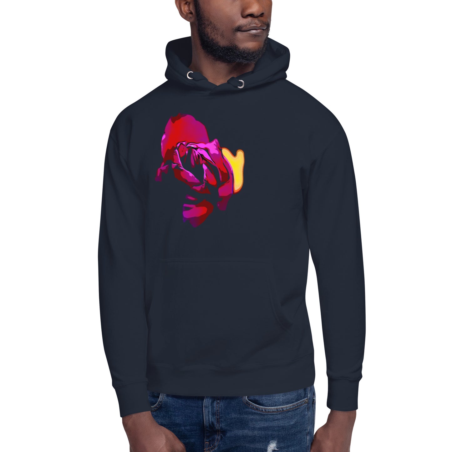 Purple Tulip Flower Unisex Hoodie