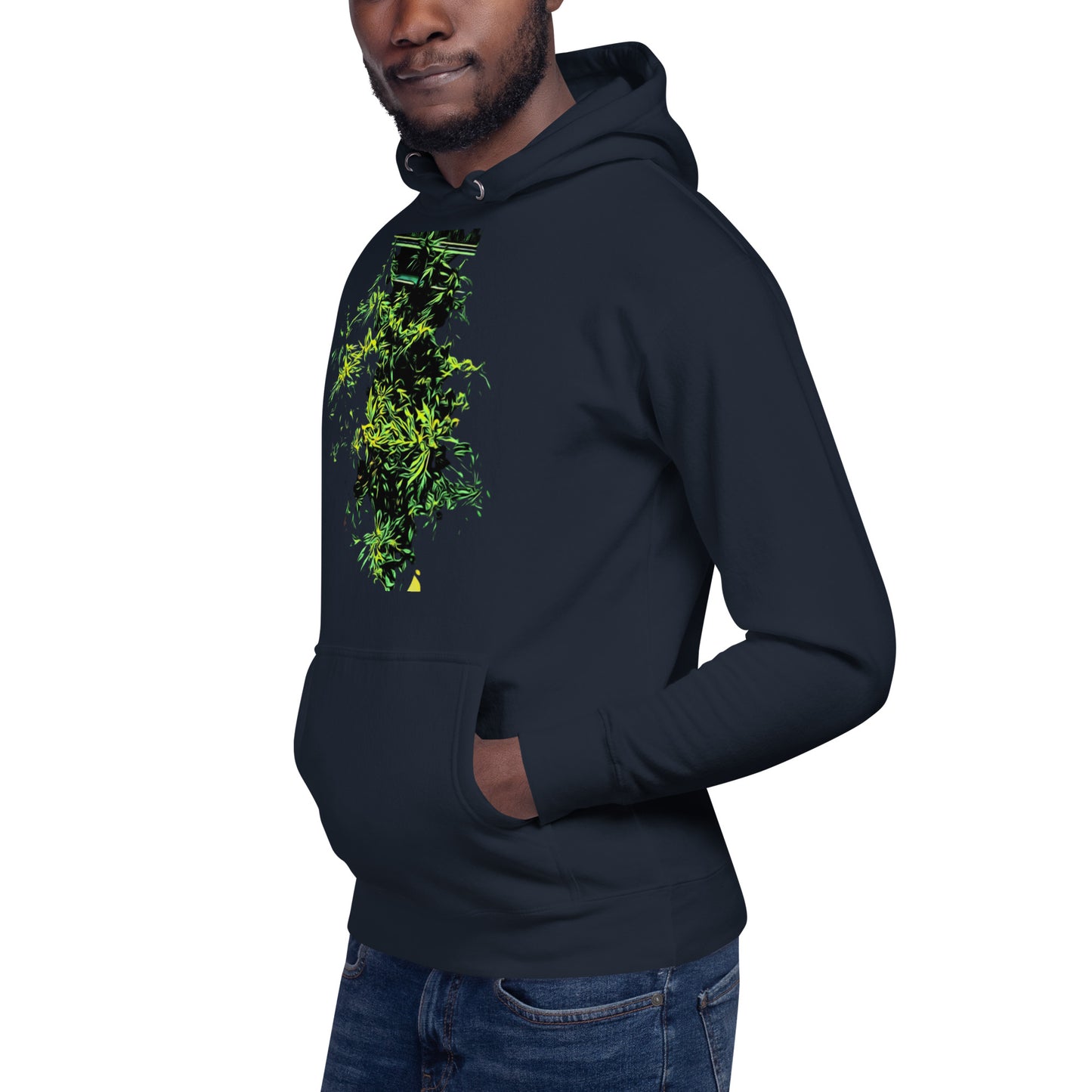 Monster Bush Cannabis Plant Unisex Hoodie