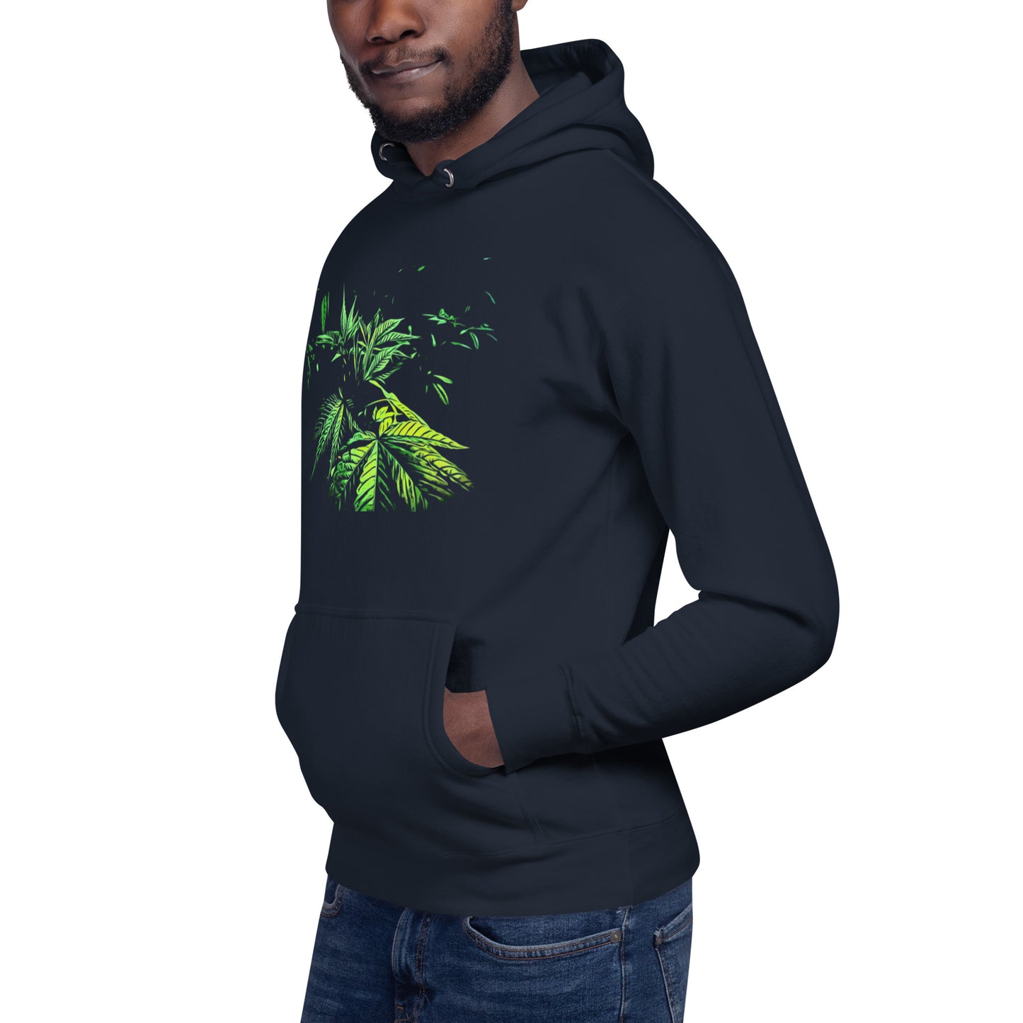 Praying Cannabis Plant Unisex Hoodie