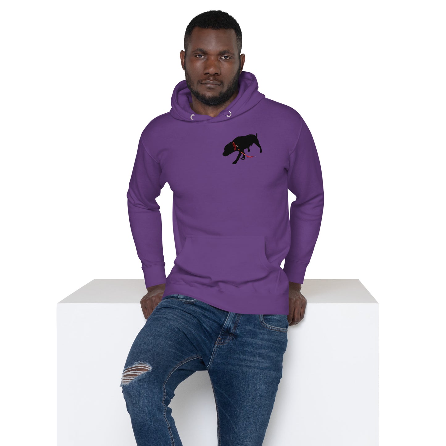 Walking Dog Unisex Hoodie