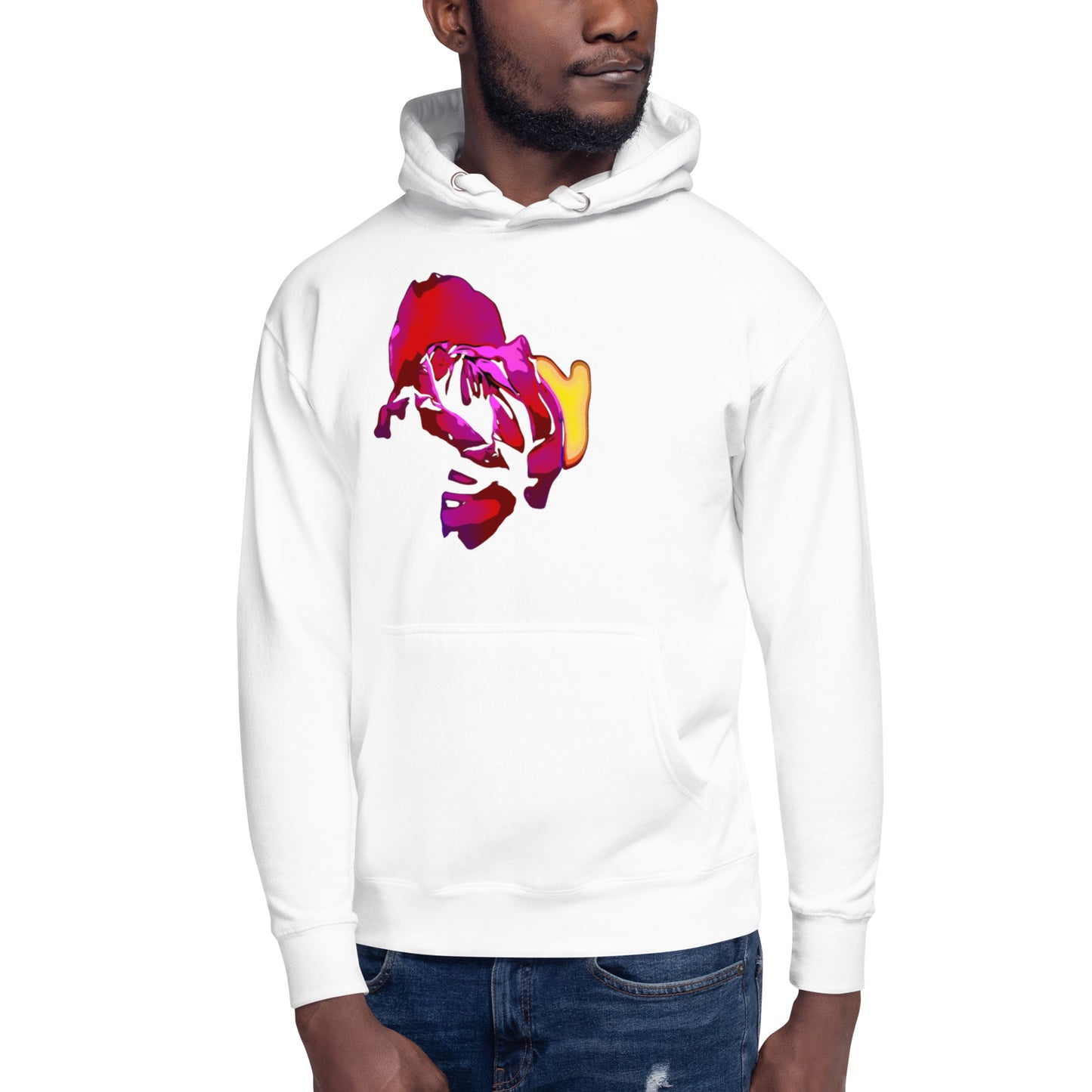 Purple Tulip Flower Unisex Hoodie