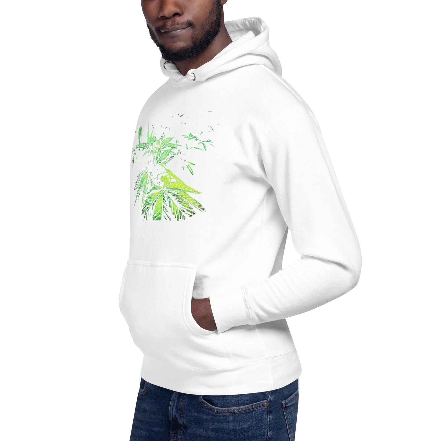 Praying Cannabis Plant Unisex Hoodie