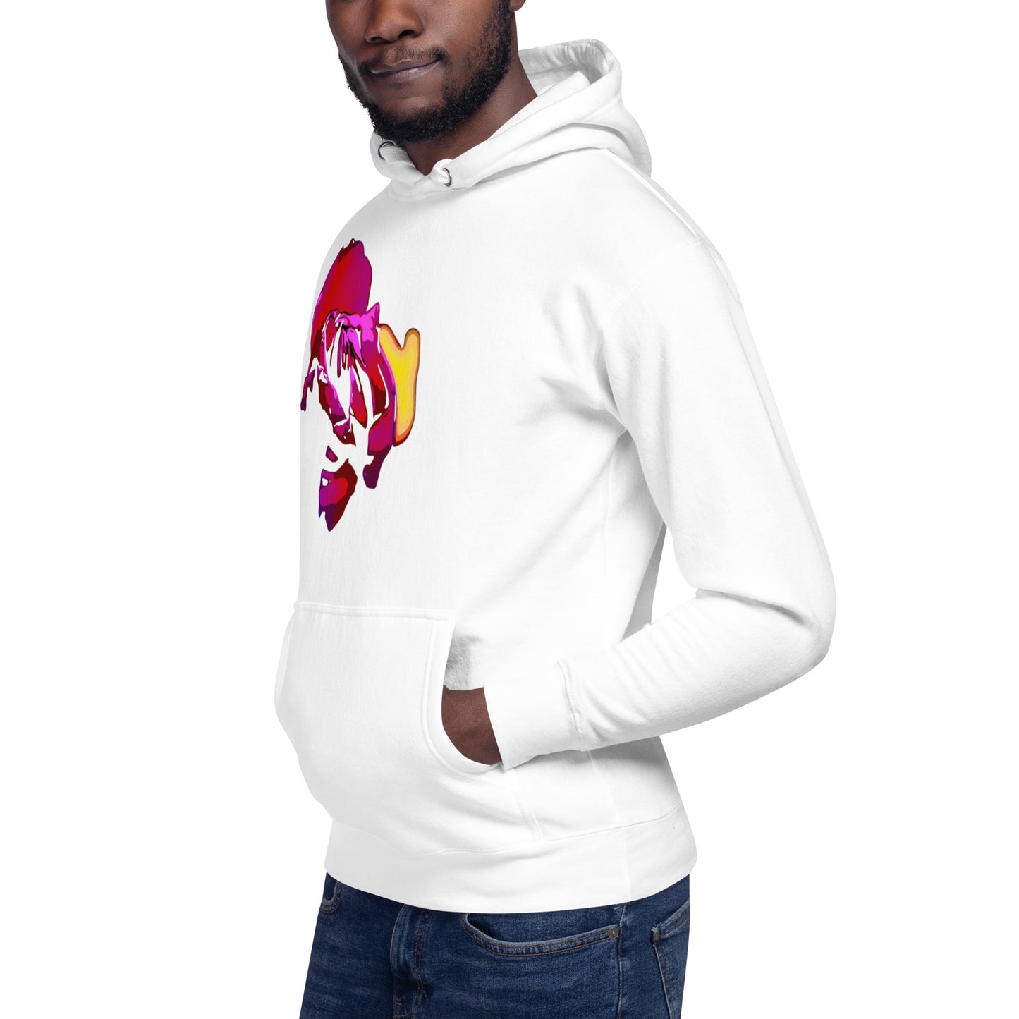 Purple Tulip Flower Unisex Hoodie