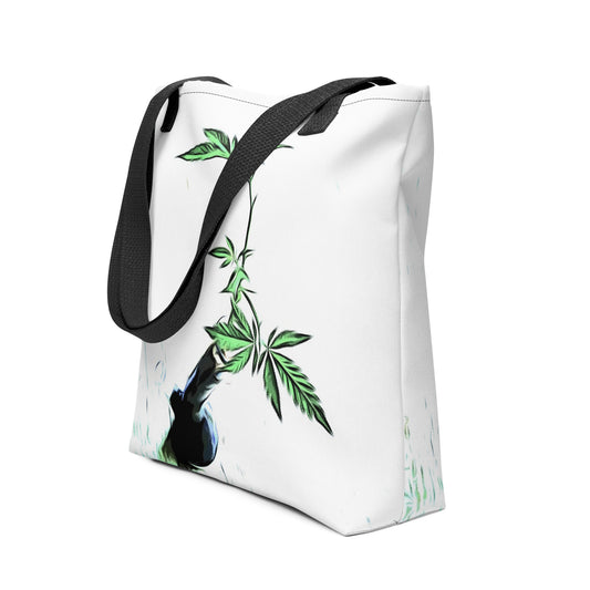 Bong Bonsai Cannabis Plant Tote Bag