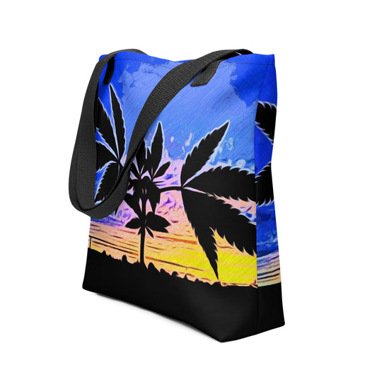 Dutch Sunset Plant Tote Bag