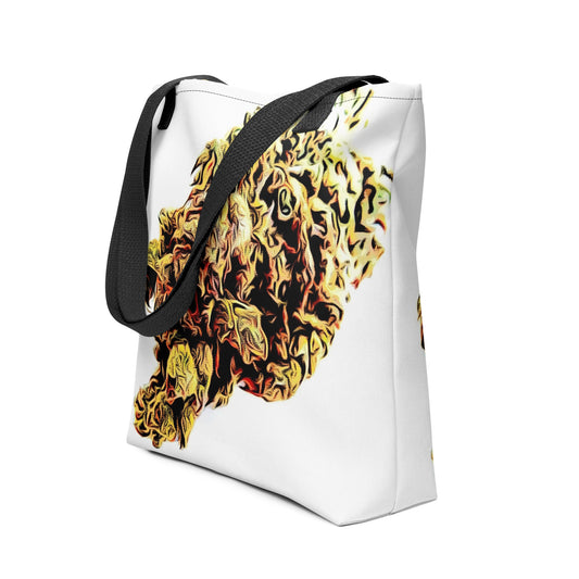 Homegrown Haze Canabis Flowers Tote Bag