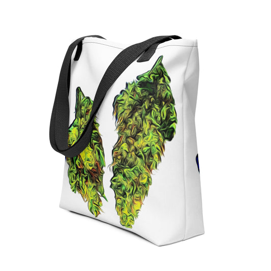 Haze Cannabis Flowers Tote Bag