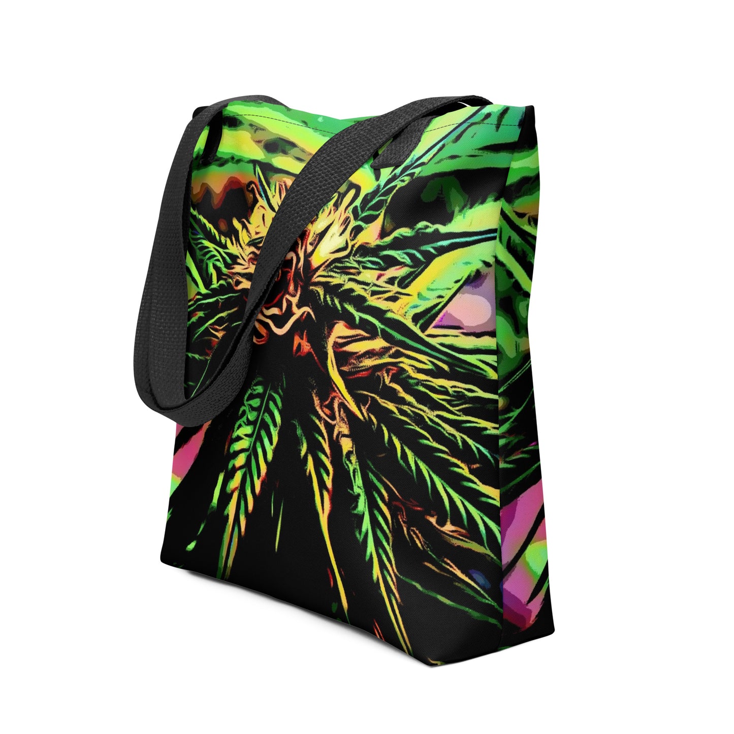 Happy's Sunshine Cannabis Variety Tote Bag