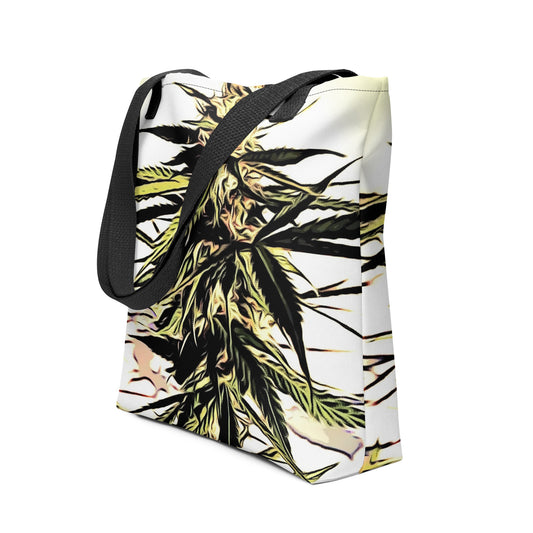 White Cannabis Cola Tote Bag
