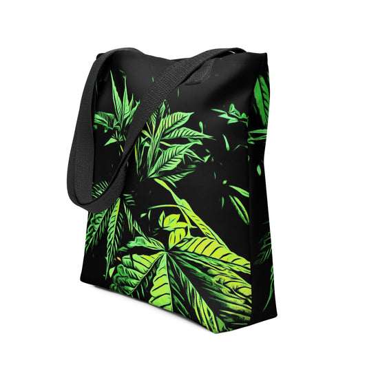 Praying Cannabis Plant Tote Bag