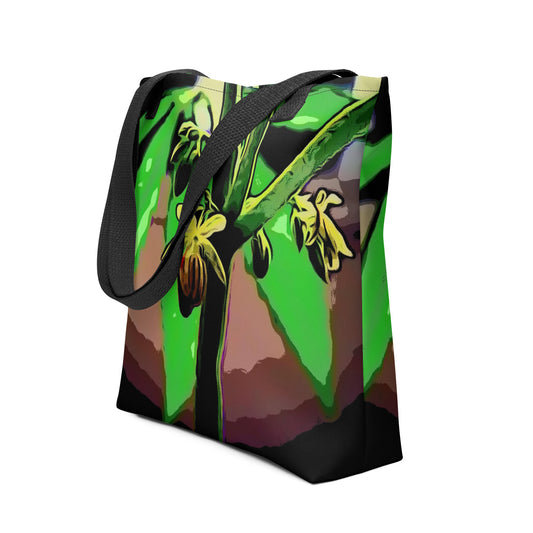Male Flowering Cannabis Plant Tote Bag