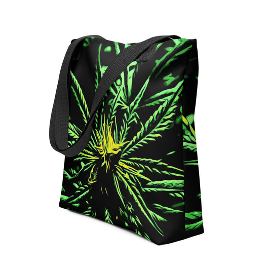 Seeded Flowering Cannabis Plant Tote Bag