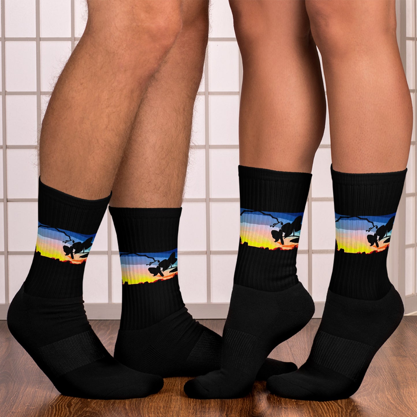 Orchid Sunset Socks