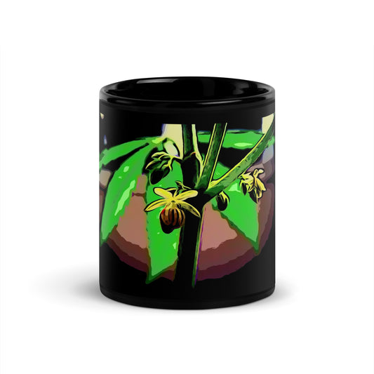 Male Flowering Cannabis Plant Mug