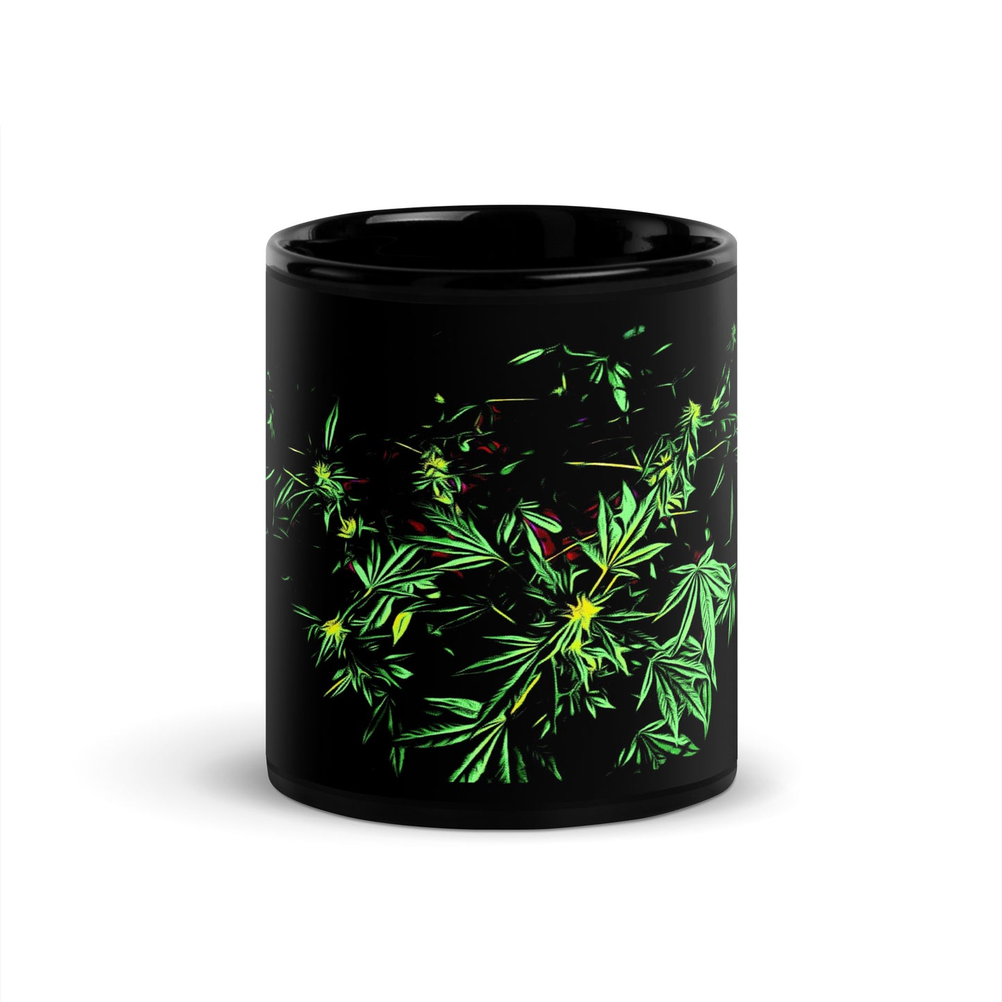 Flowering Hybrid Cannabis Plant Mug