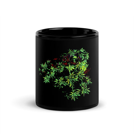 Pink Hybrid Cannabis Plant Mug