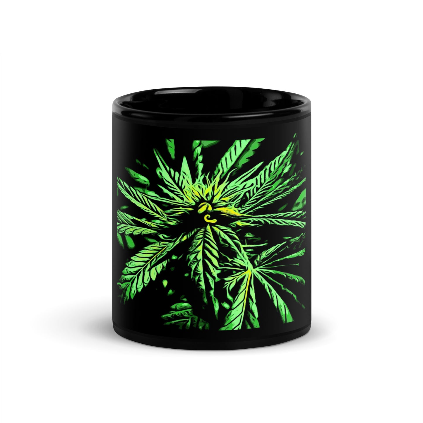 Seeded Flowering Cannabis Plant Mug