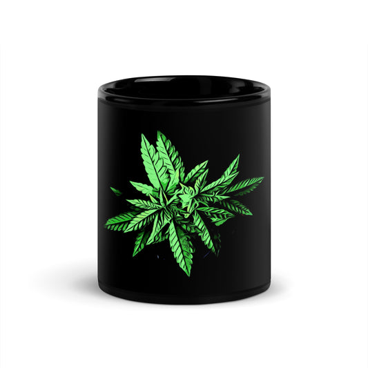 Target Leaf Cannabis Plant Mug