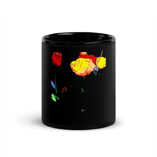 Mix of Tulip Flowers Mug