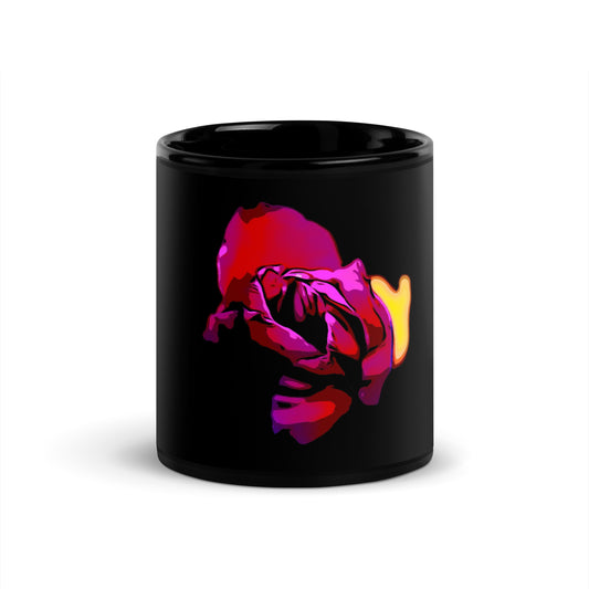 Purple Tulip Flower Mug