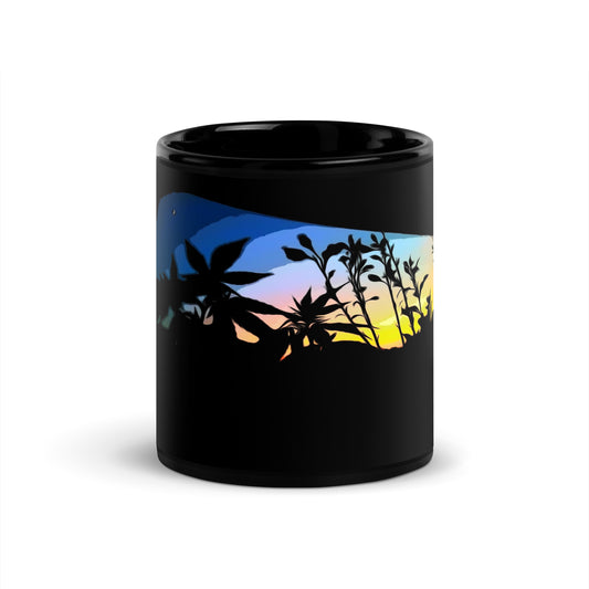 Cannabis and Starflower Moon Mug