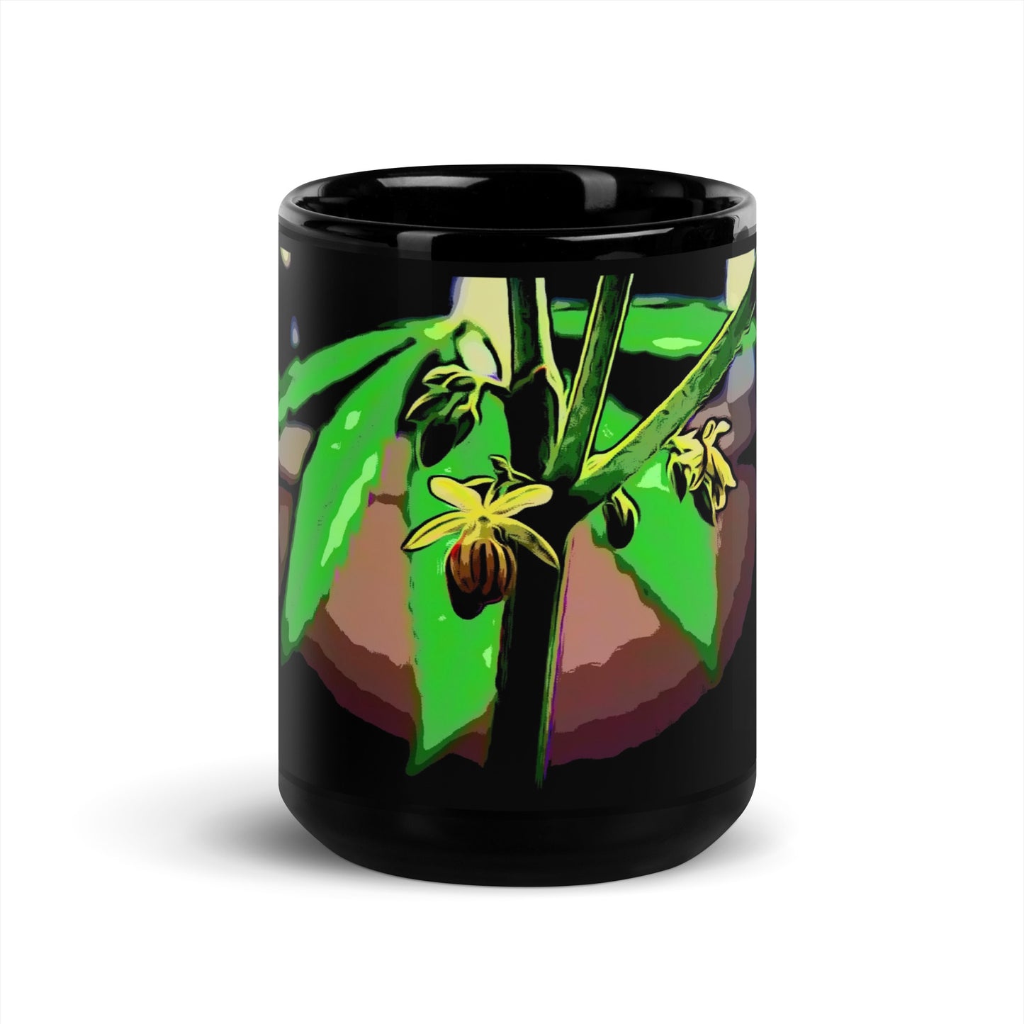 Male Flowering Cannabis Plant Mug