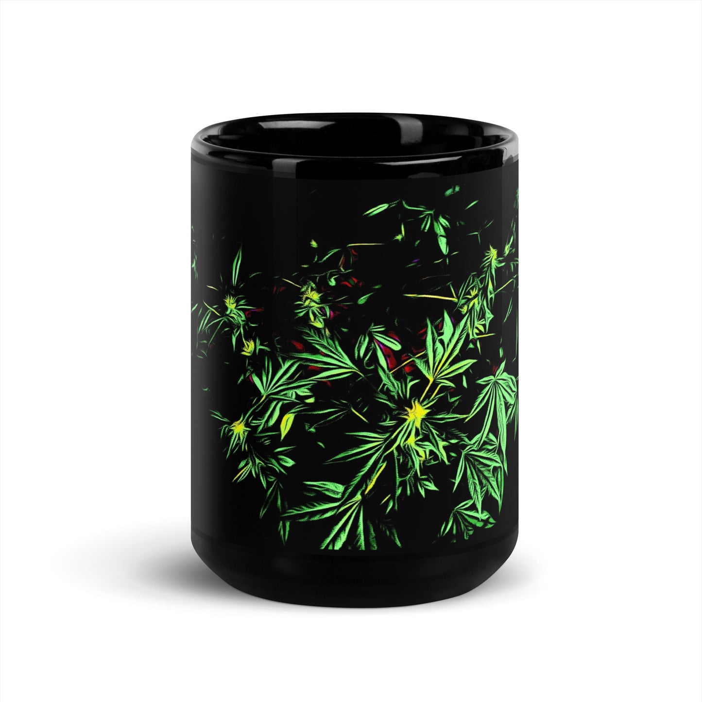 Flowering Hybrid Cannabis Plant Mug