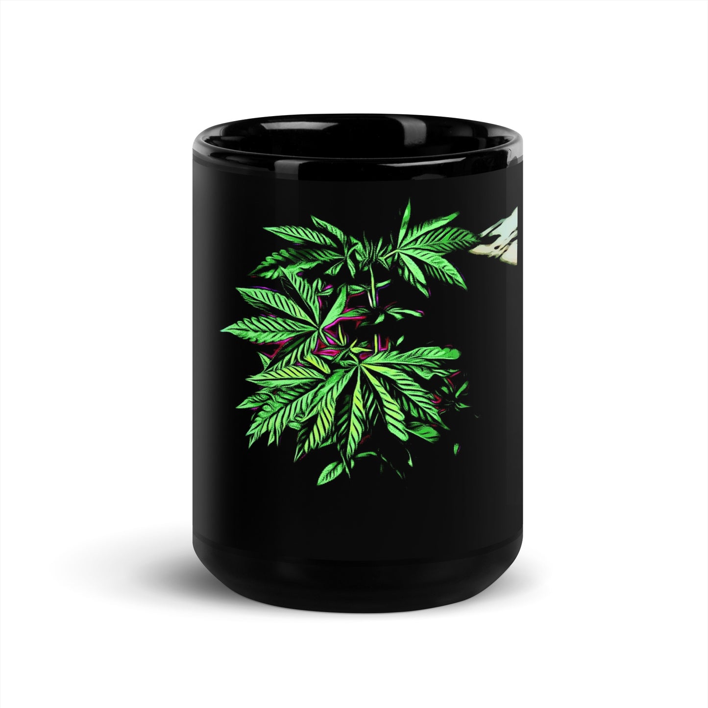 Broad Leaf Cannabis Plant Mug