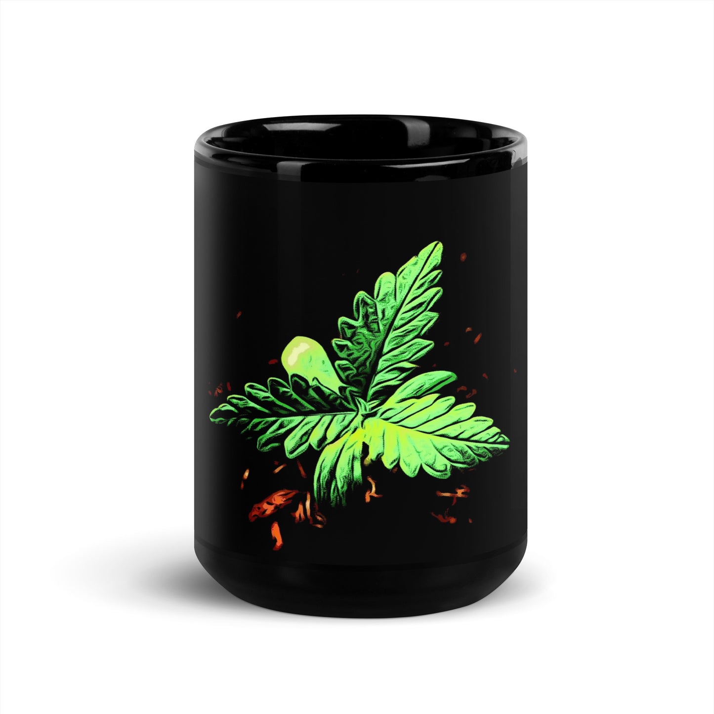 3 Leaf Trifoliate Cannabis Plant Mug