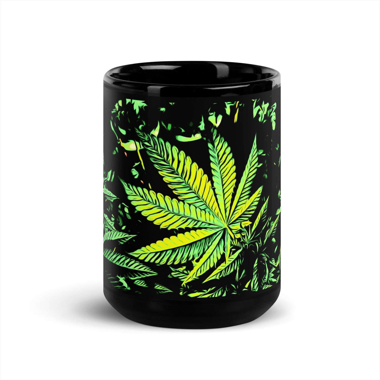 Big Cannabis Leaf Mug