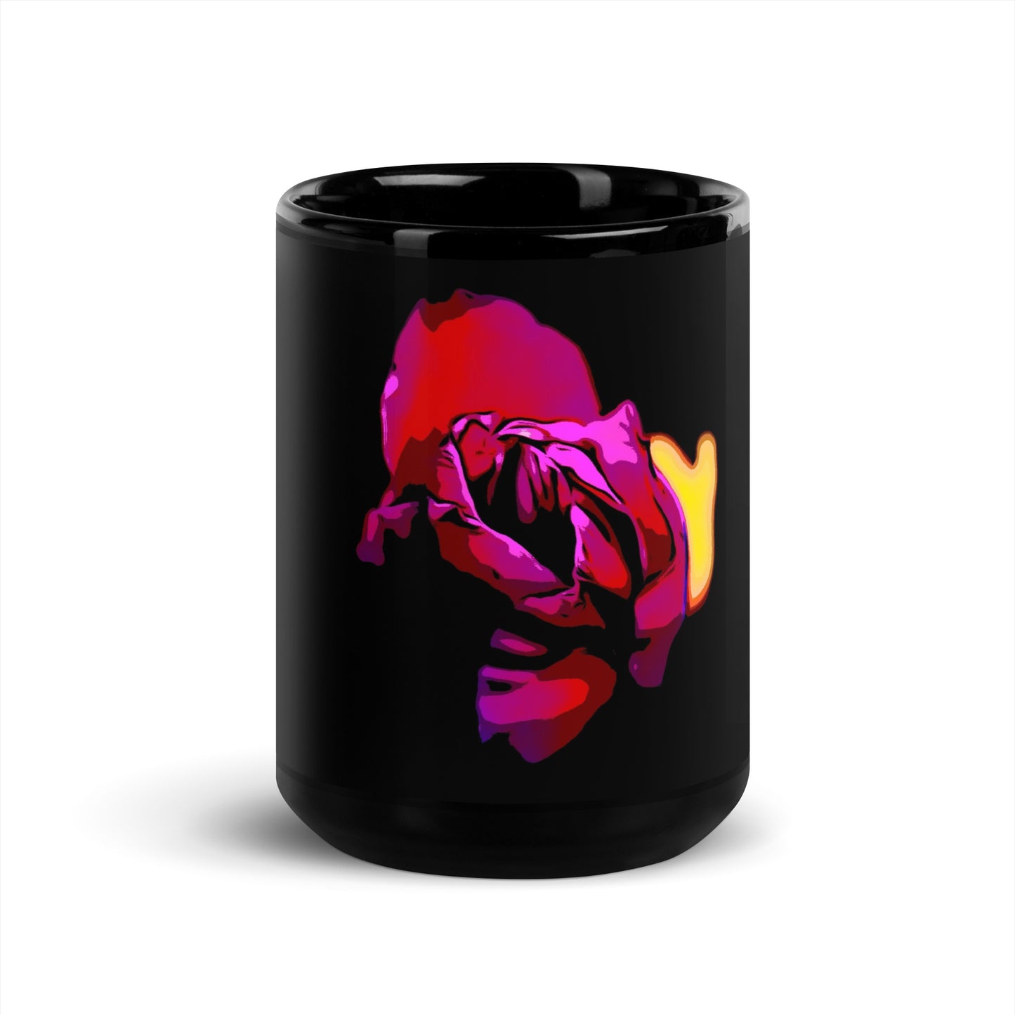 Purple Tulip Flower Mug