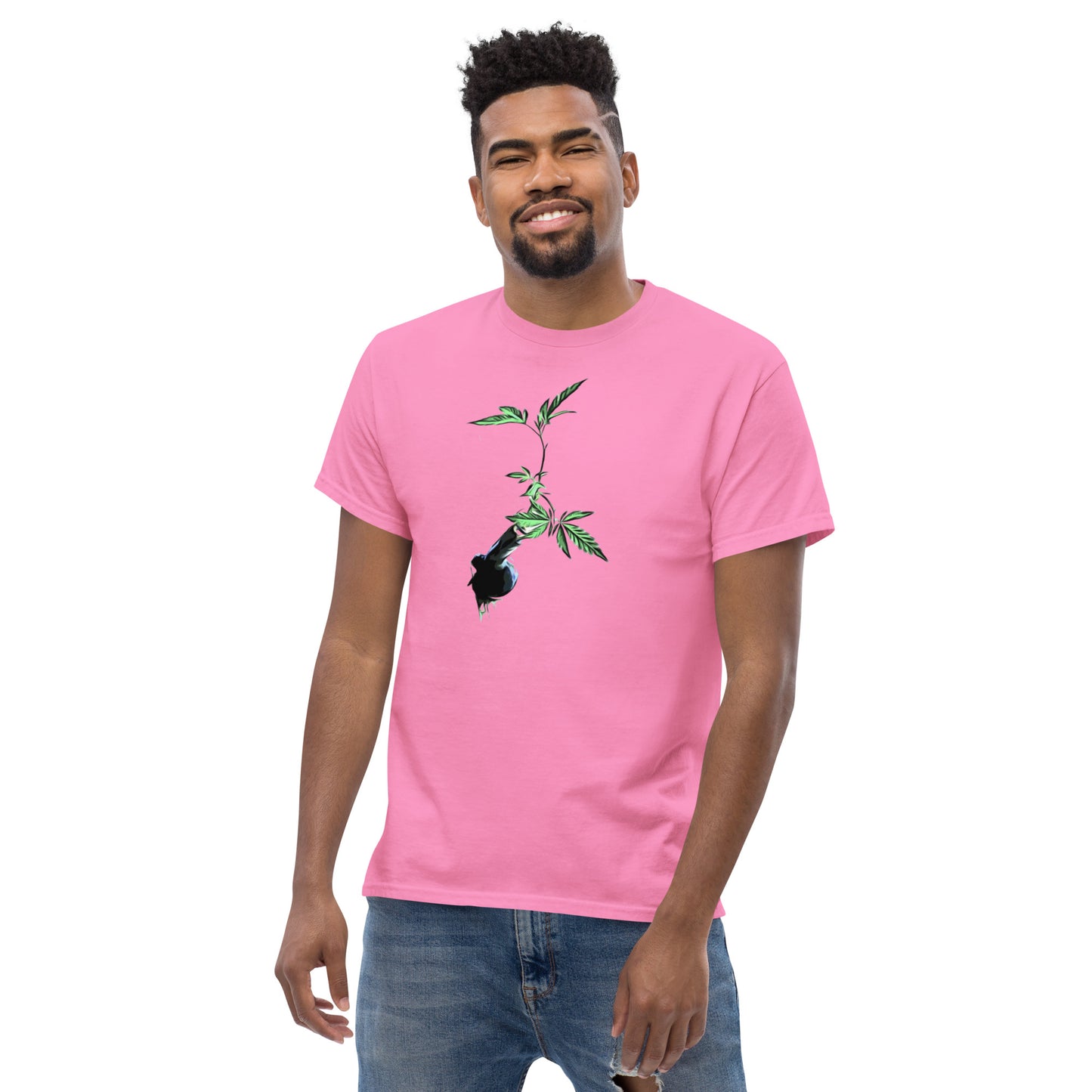 Bonsai Bong Cannabis Plant Unisex T-shirt