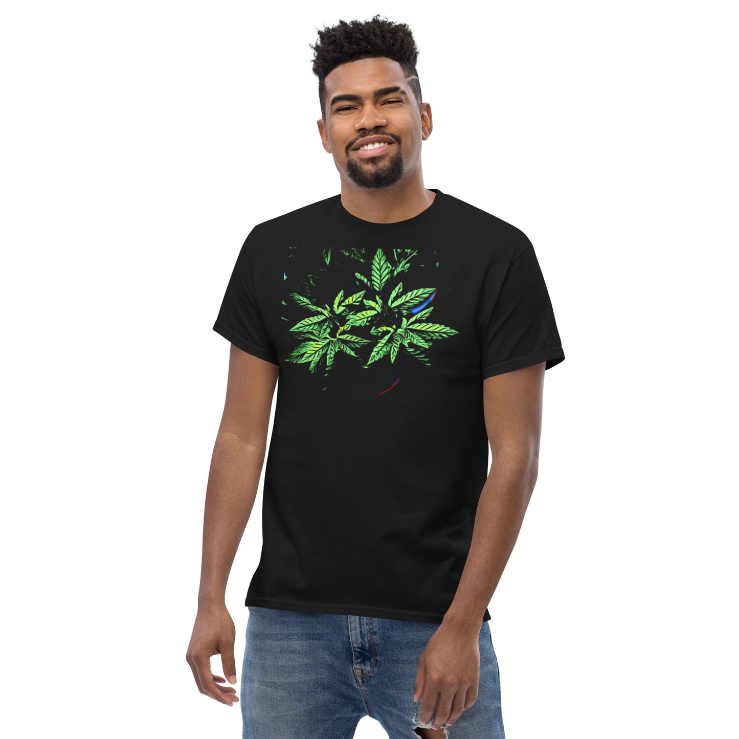 Butterfly Leaf Cannabis Plant Unisex T-shirt